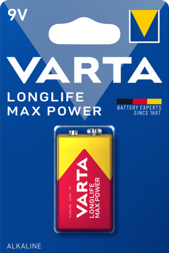 Longlife Max Power 9V