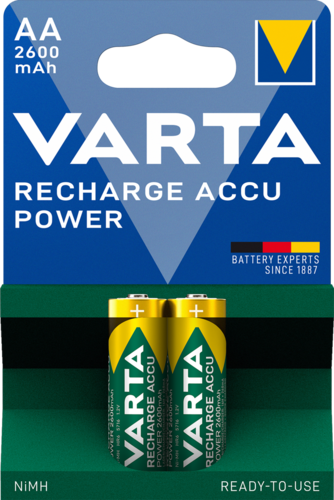 Recharge Accu Power AA 2600 mAh