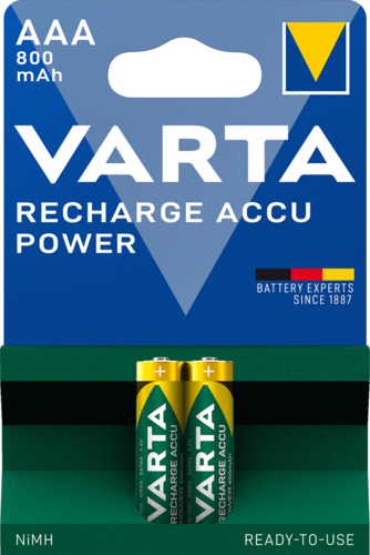 Recharge Accu Power AAA 800 mAh