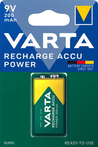 Recharge Accu Power 9V 200 mAh