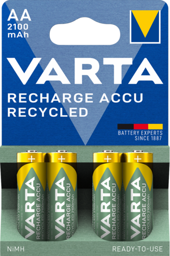 Recharge Accu Recycled AA 2100 mAh